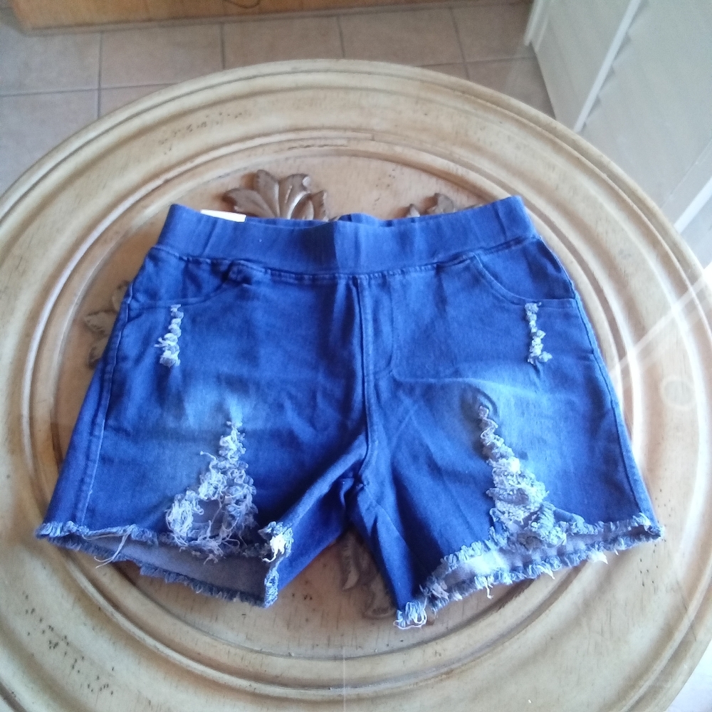 Point Jeans Short, Size M Color Blue